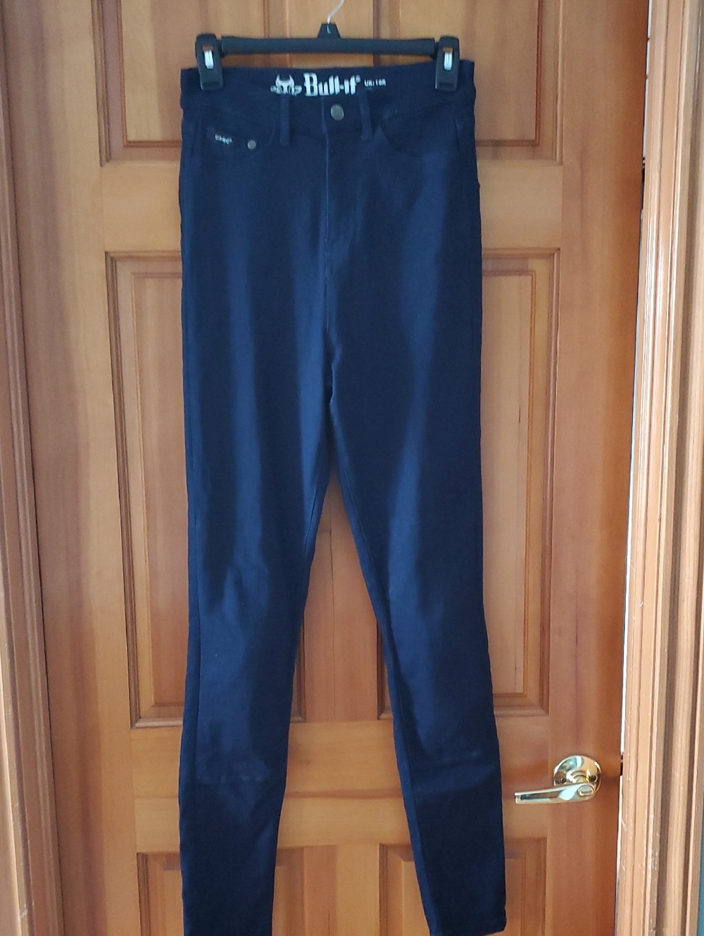Bull-it Jeans Fury Womens Motorcycle Jeggings With Pads SP120 Lite in Dark Blue - Picture 3 of 9